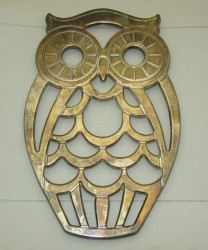 Подставка под горячее большая Сова (X575)