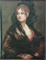 Репродукция принт Гойя Портрет доньи Исабель Кобос де Порсель (Y248)