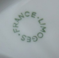 Limoges тарелки кабинетные 2 шт. (Y975)