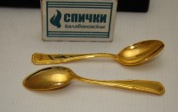 Набор винтажных кофейных ложечек 6 шт. (A408)