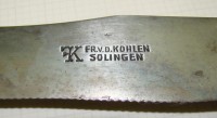 Solingen нож кухонный старинный (A607)