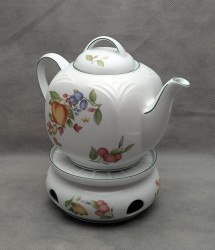 Heinrich Winterling винтажный чайник с подставкой для подогрева (B001)