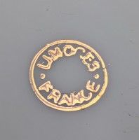Limoges винтажное блюдо с прорезными ручками (B197)