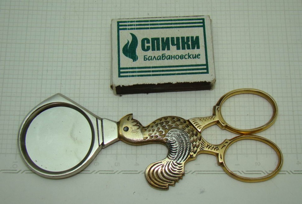 антикварные ножницы для яиц
