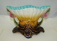 Ваза майолика старинная (V817)