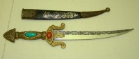 Нож для бумаг арабский винтажный (X388)