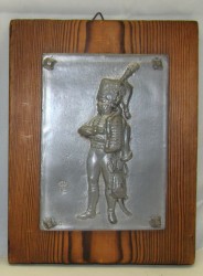 Плакетка винтажная Гусар (X663)