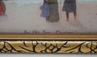 Принт репродукция картины An Old Time Christmas (Y581)