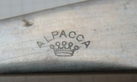 Alpacca столовые приборы старинные (Y779)