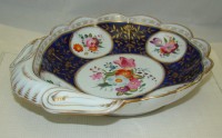Блюдо старинное фарфоровое (M034)
