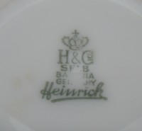 Heinrich & Co. Selb блюдо винтажное Роза (M913)