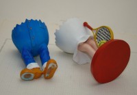 Фигурки - подставки для яйца 2 шт. (A409)