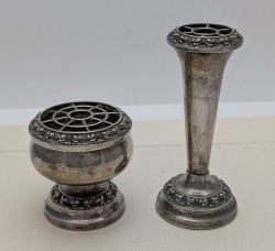 Вазочки поставки для благовоний старинные (A903)