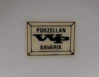 Winterling Plankenfels винтажная ваза Цветы (B002)