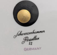 Schwarzenhammer сервировочное винтажное блюдо (B098)