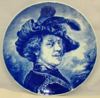 Delft Boch тарелка большая декоративная  (X877)
