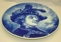 Delft Boch тарелка большая декоративная  (X877)