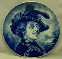 Delft Boch тарелка большая декоративная  (X877)