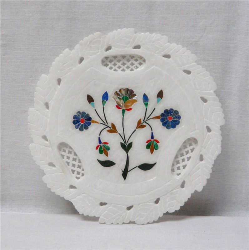 Подставка под горячее с маркетри по камню (S201)