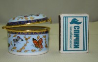 MG шкатулка миниатюрная Бабочки (Y879)