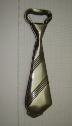 Открывалка винтажная для пива и шампанского Галстук (M229)