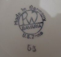 RW Bavaria две старинные кофейные пары (A312)
