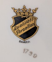 Qualitats Porzellan кружка пивная винтажная Ландскнехты (A805)