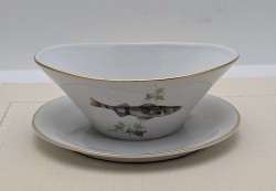 Cerabel Porcelaine de Baudour соусник винтажный (A904)
