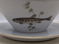 Cerabel Porcelaine de Baudour соусник винтажный (A904)