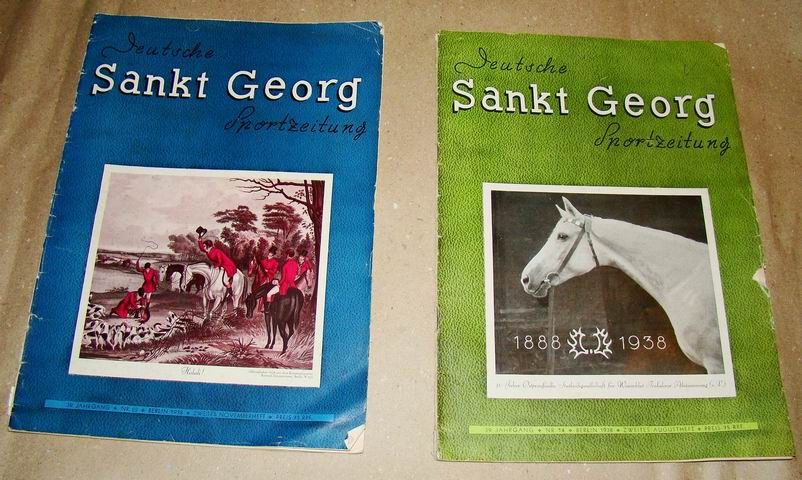 Журналы о лошадяхи" 2шт. 38г. (D335)