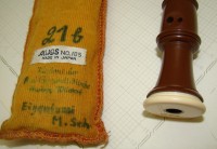 Блок флейта Aulos винтажная (N001)