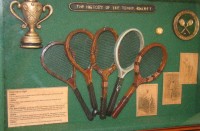 Винтажное панно История тенниса (Y090)