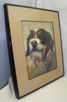 Картина винтажная Портрет собаки (Y251)