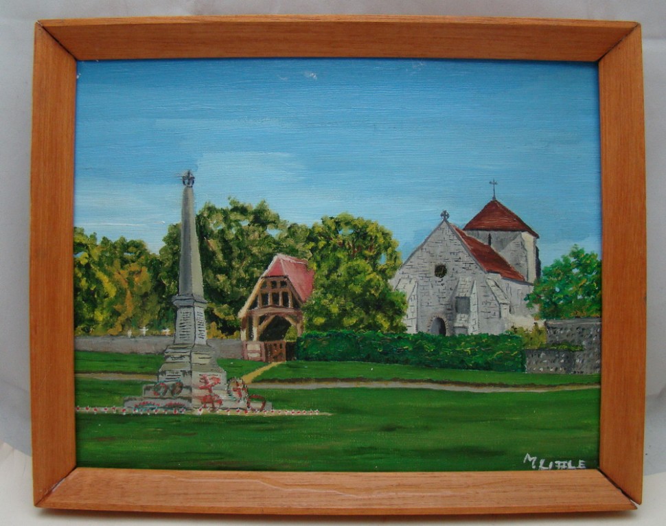 Картина старинная (Y583)