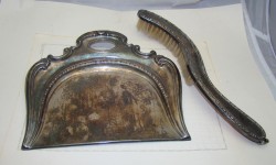 Совочек с щеткой - смёткой старинные (Y683)