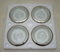 Лоточки - подставки винтажные 4 шт. (Y978)