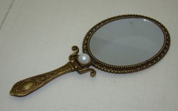 Зеркальце со складной ручкой (M036)