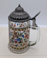 BMF кружка пивная винтажная с крышкой (A806)