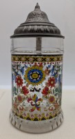 BMF кружка пивная винтажная с крышкой (A806)