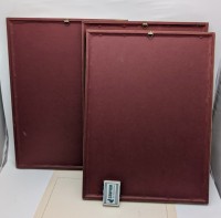 Старинные гравюры в рамках Парижская мода 3 шт. (A905)