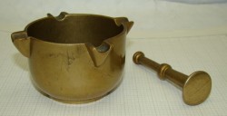 Пепельница Ступка с пестиком - гасилкой (W149)