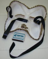 Маски венецианские карнавальные 2 шт. (Y979)