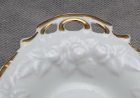 Gerold Porzellan винтажное блюдо сухарница Цветы (B005)