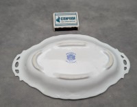 Gerold Porzellan винтажное блюдо сухарница Цветы (B005)