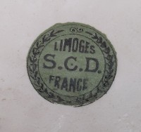 Limoges винтажная розетка-мелочница (B101)