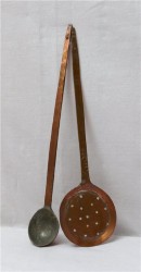 Половник и шумовка старинные (K107)