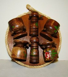 Набор для яиц с настенной подставкой (C892)