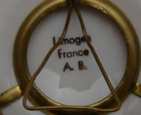 Limoges миниатюры фарфоровые 3 шт. (A413)