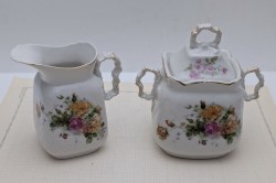 De Fuisseaux Baudour Сливочник и сахарница старинные (A808)