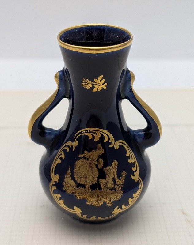 Limoges вазочка маленькая винтажная (A907)